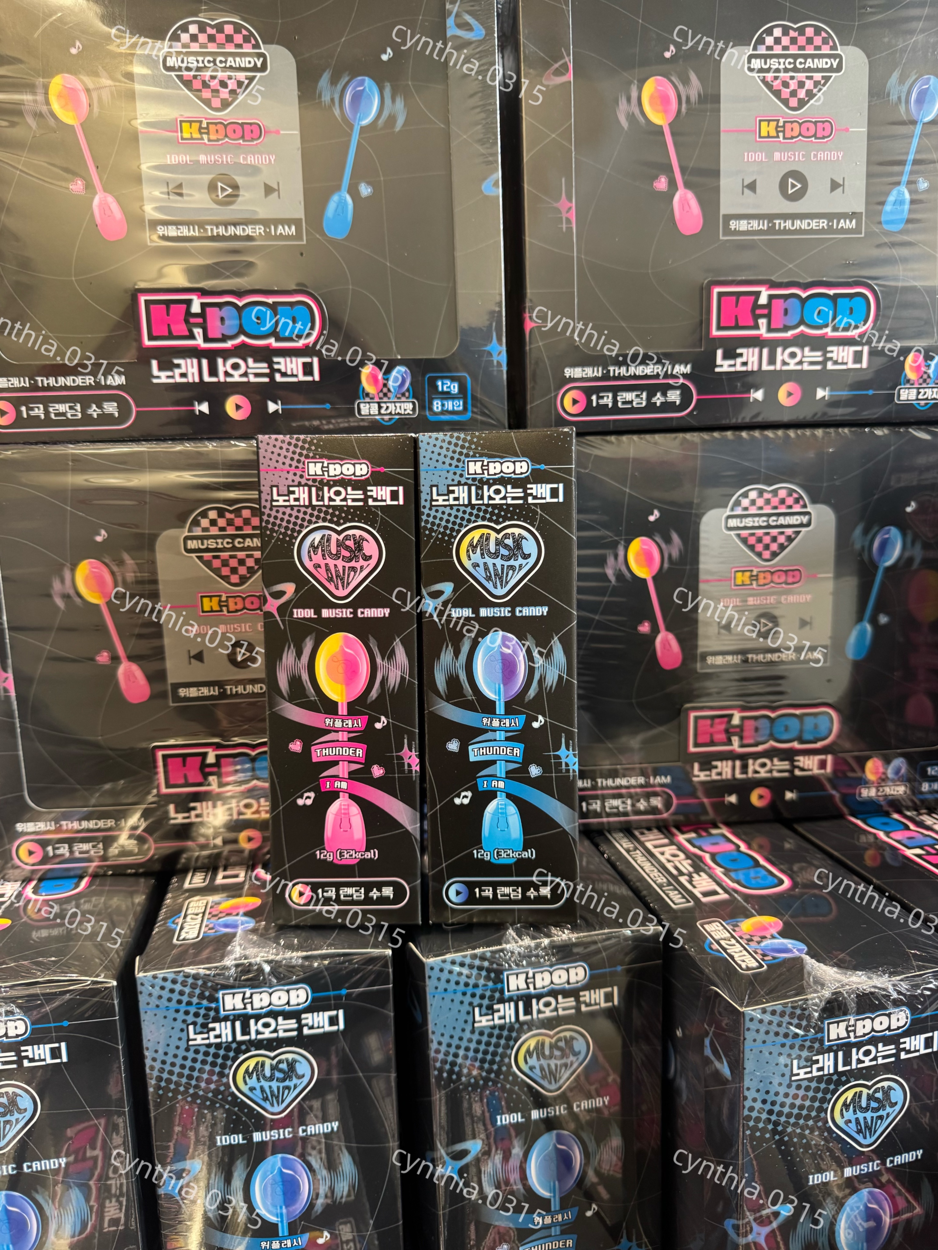 韓國K-pop流行男女團音樂棒棒糖