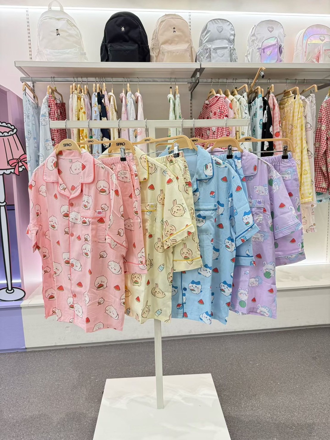 SPAO睡衣Chiikawa夏季新款睡衣