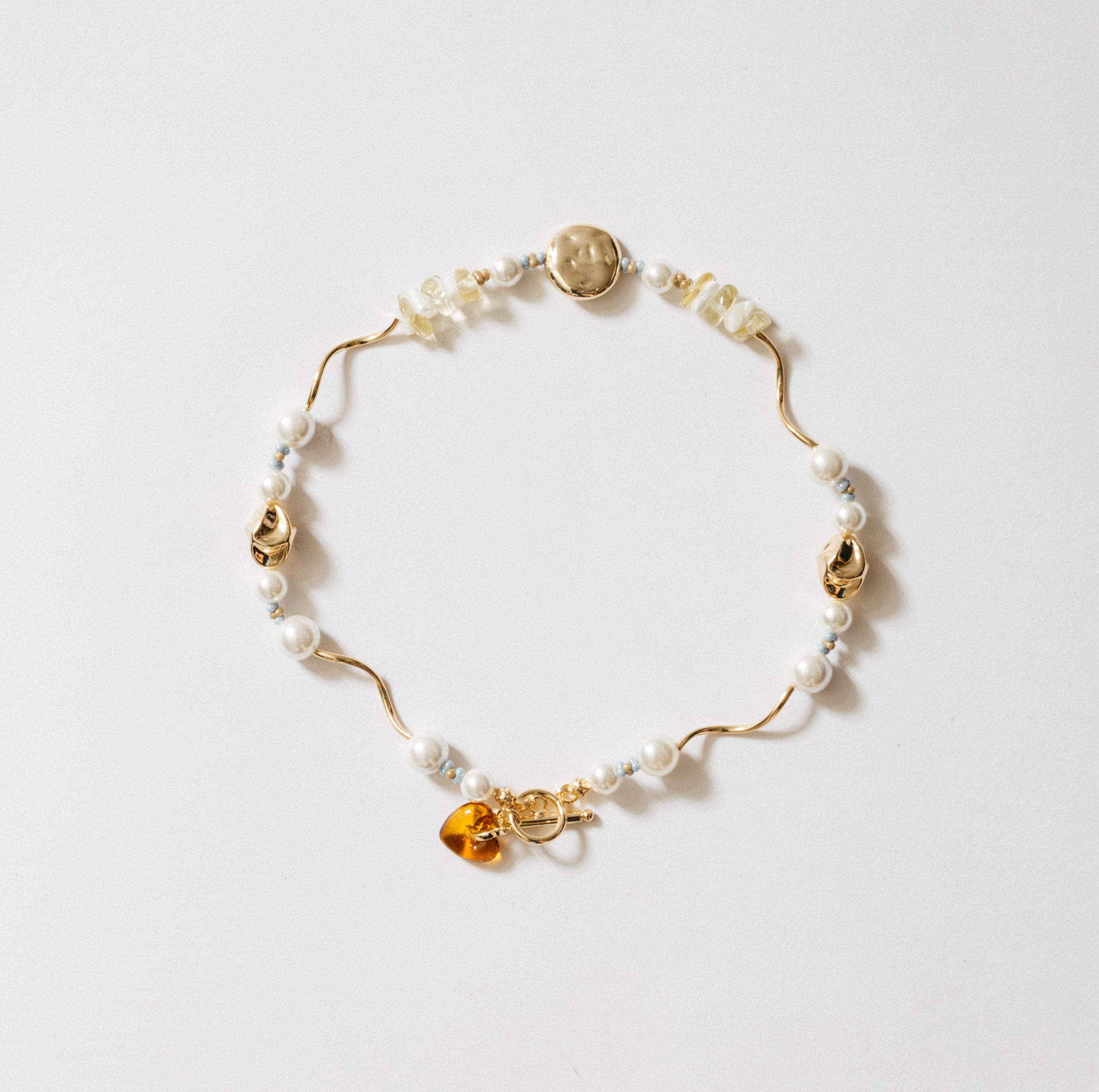 TOMATO トマト手作飾品 Winter jasmine T06