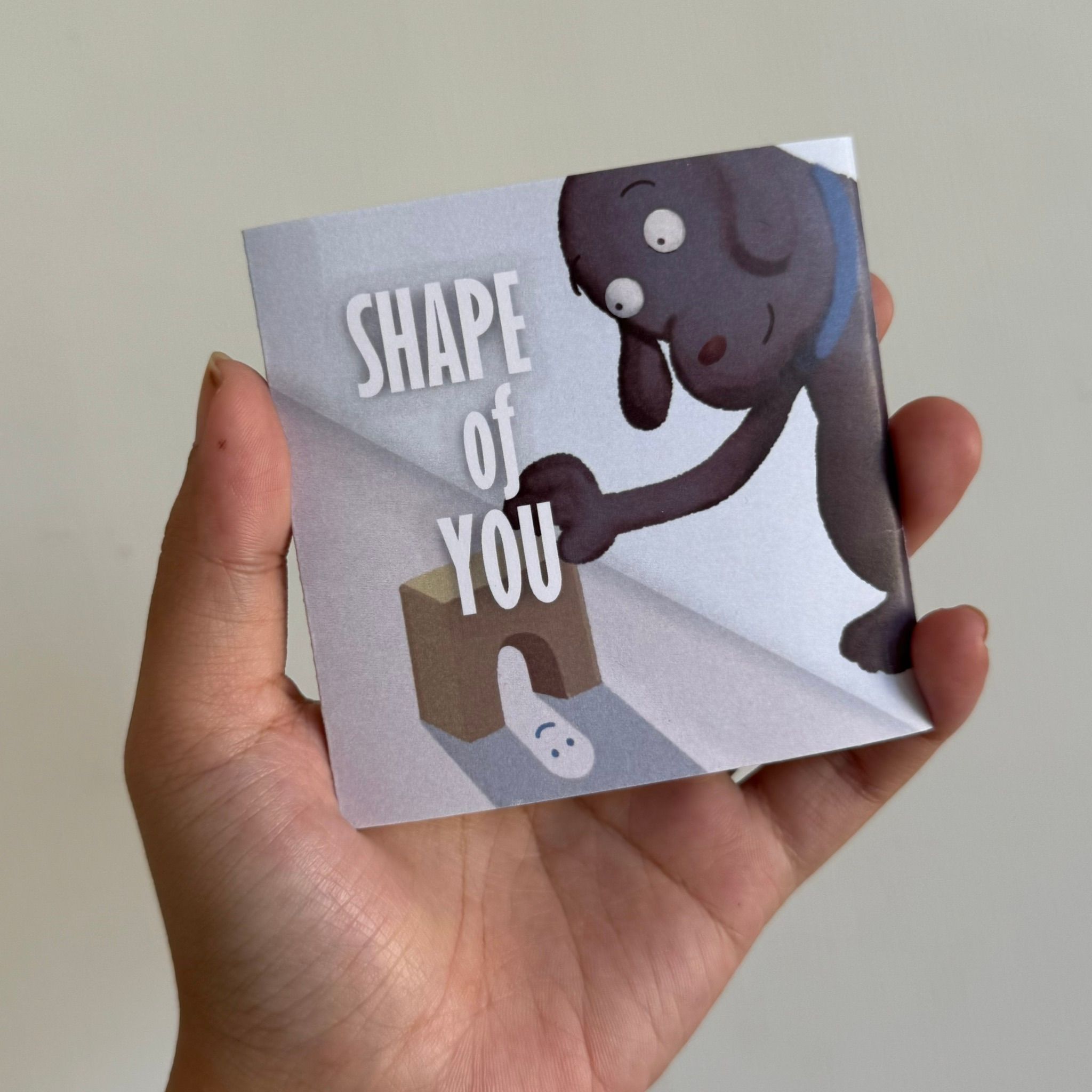 《SHAPE of YOU》 狗狗睡前筆記小書