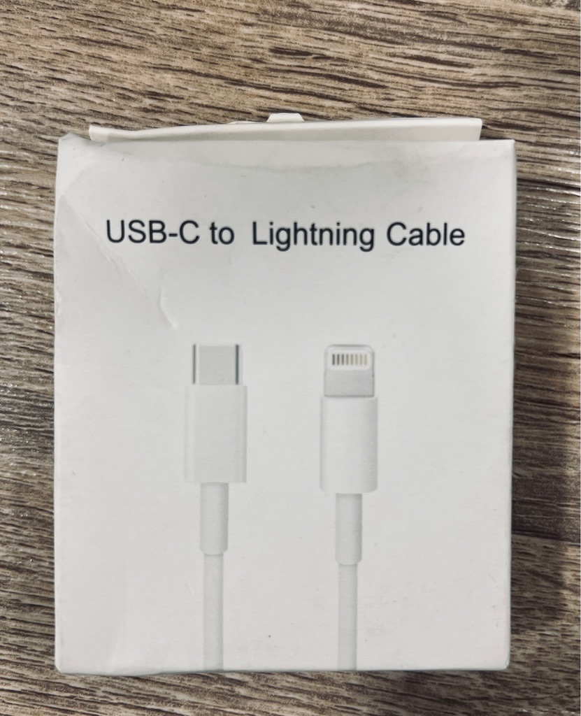 118.蘋果 USB-C to lightning 手機充電線 快充線
