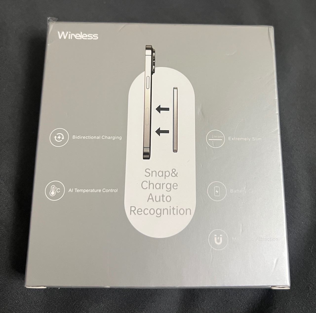 103.MagSafe 彈窗識別 10000mAh 可充手錶耳機 強磁吸附 超薄小巧 可上飛機 無綫磁吸行動電
