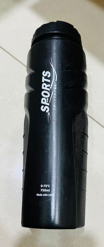 184.自行車水壺 運動水壺 水壺 黑 750cc 台灣製