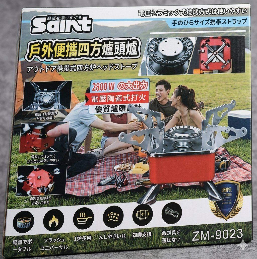 151.Saint 戶外便攜四方爐
