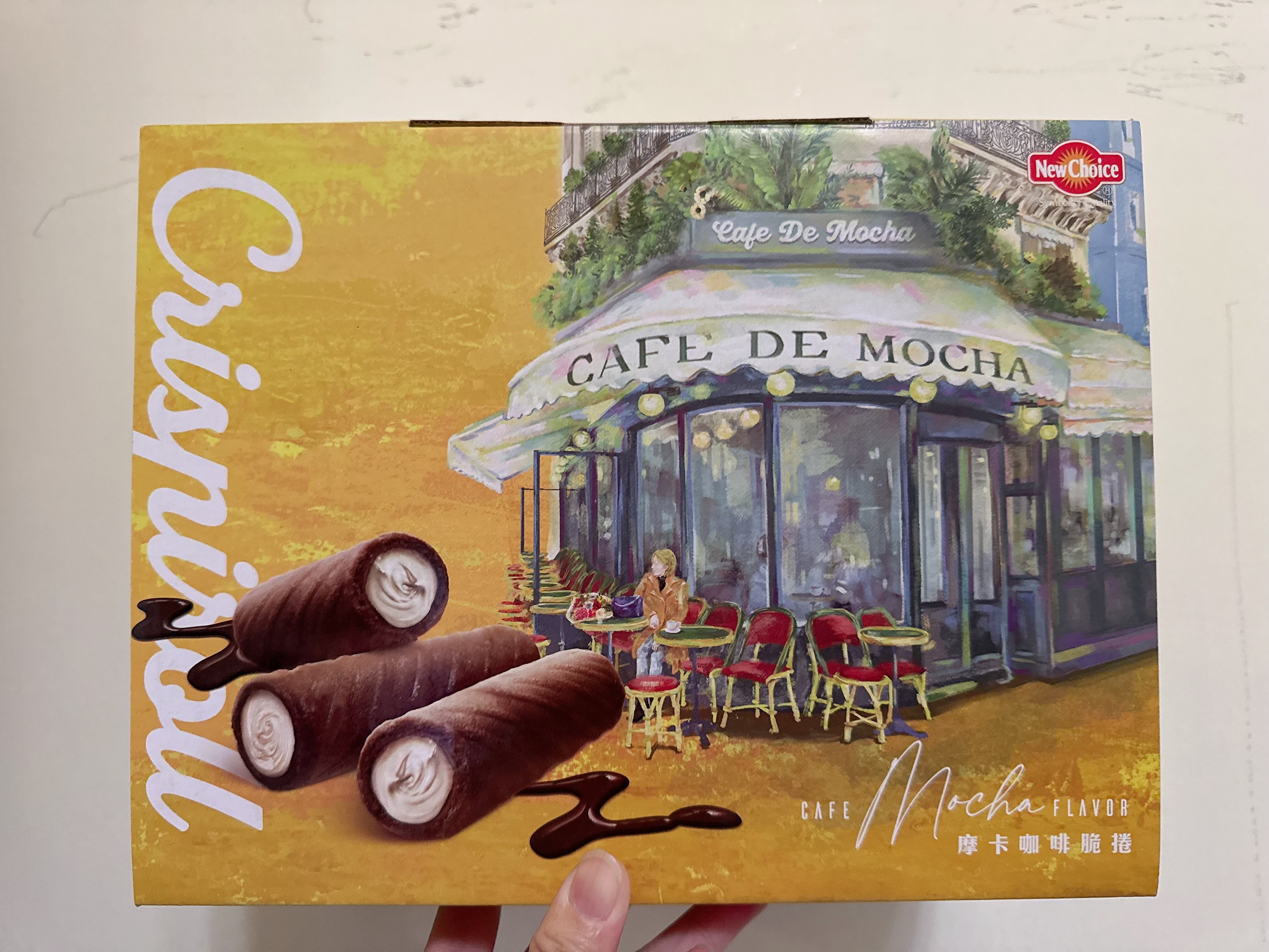 New Choice 摩卡咖啡脆捲 1公斤