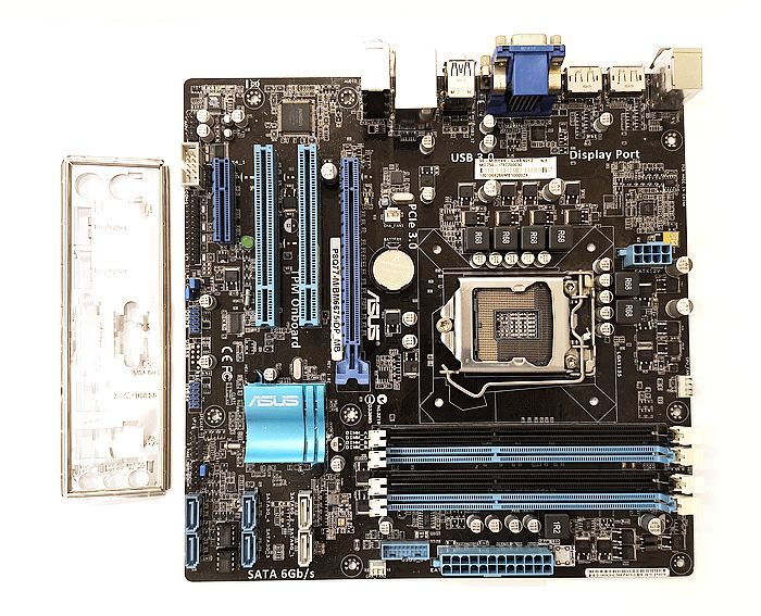 ASUS 華碩 P8Q77-M/BM6675/DP_MB 1155 主機板