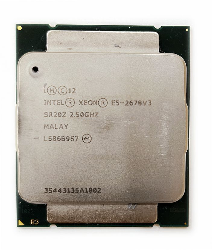 Intel Xeon E5-2678 V3 CPU （適用X99主板）