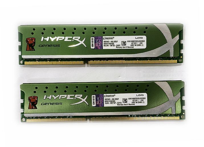 Kingston 金士頓 HyperX DDR3L-1600 4Gx2 記憶體（低電壓1.35v/桌機）