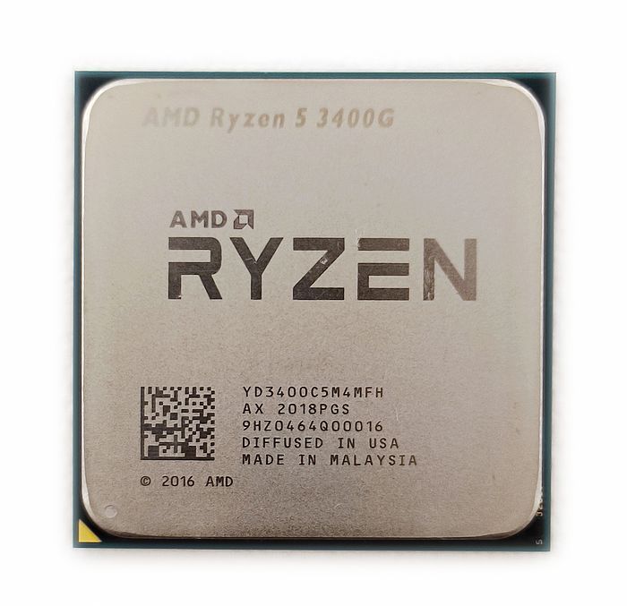 AMD Ryzen 5 3400G AM4 CPU （R5 3400G/精技公司貨）