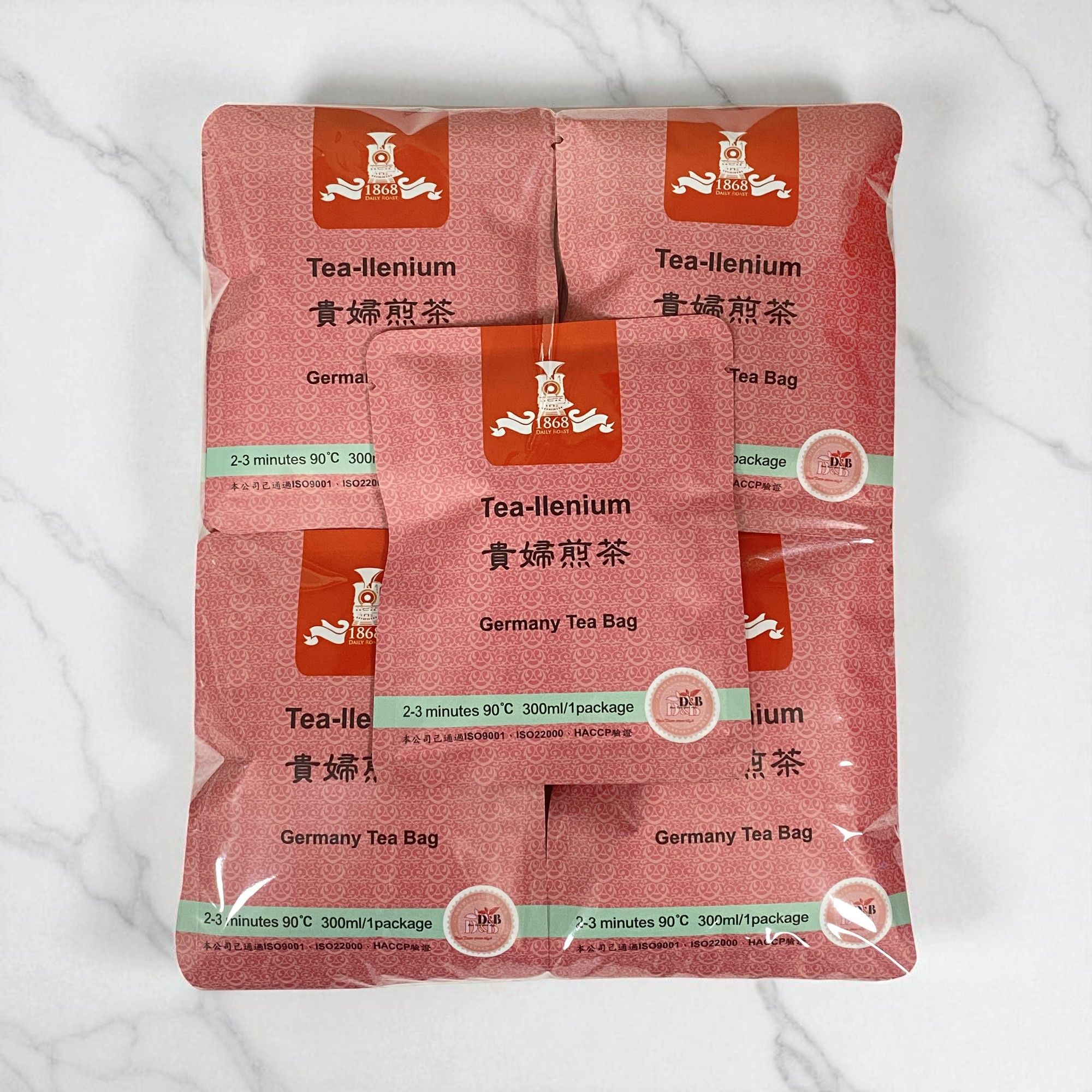 ＜普傳-1868咖啡＞貴婦煎茶-25入環保包