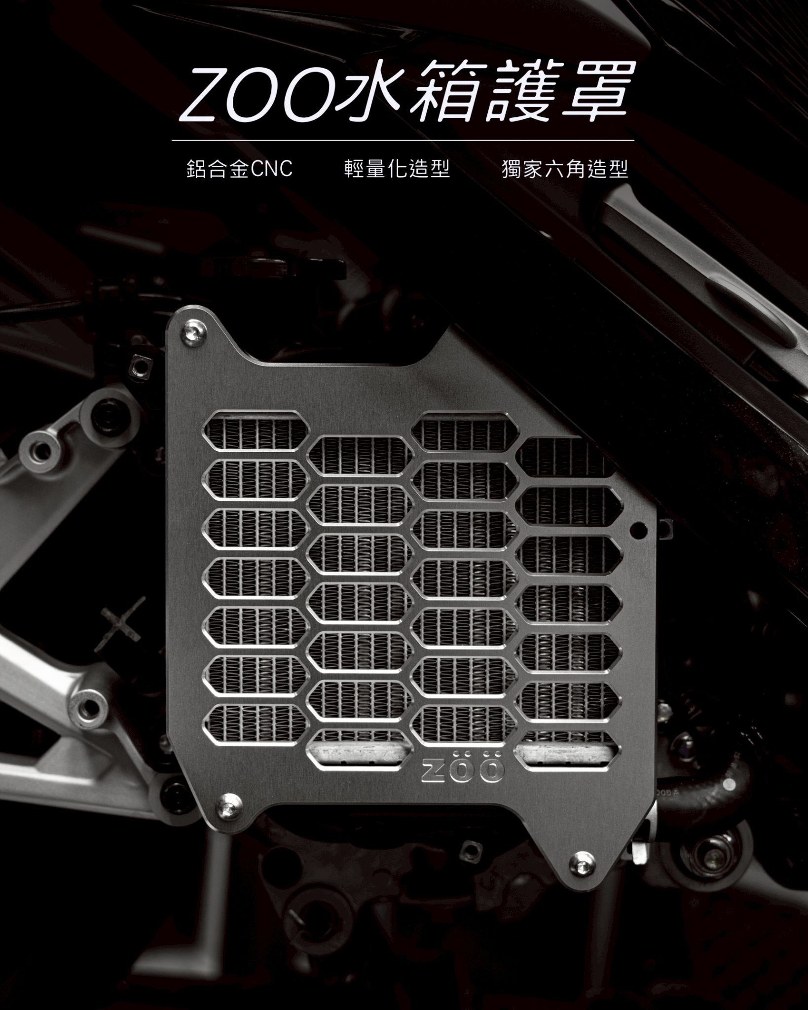 【ZOO 水箱護網】| JESL125/158、DRG、MMBCU、RTS、勁戰六代