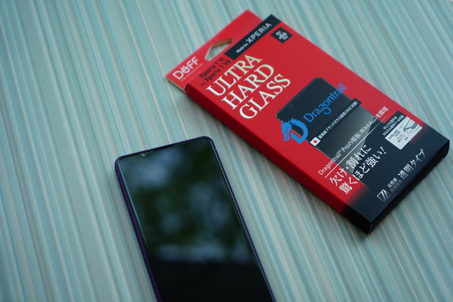 馬可商店DeFF ULTRA HARD GLASS 8倍硬度強化玻璃貼 Xperia 1VII 1M7 現貨