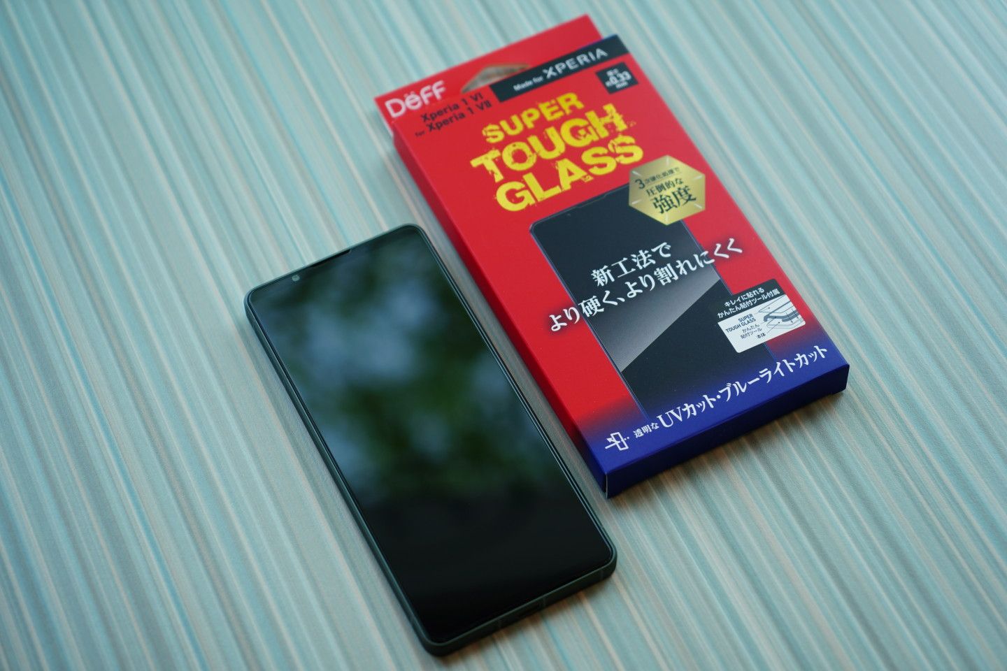 馬可商店日本 DeFF TOUGH GLASS 電競抗指紋霧面玻璃、濾藍光玻璃保護貼 Xperia 1VII 現貨