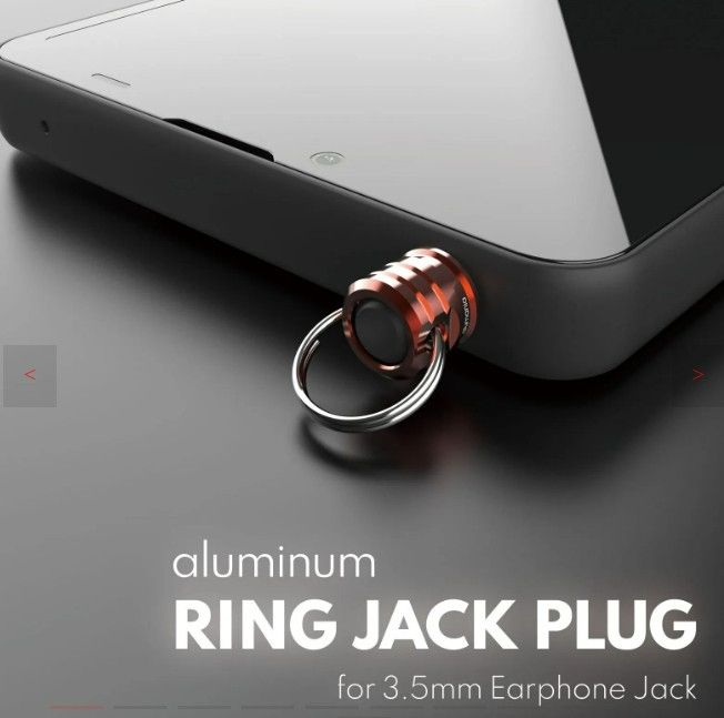 馬可商店 全新 aluminum RING JACK PLUG for 3.5mm 金屬耳機插孔 現貨