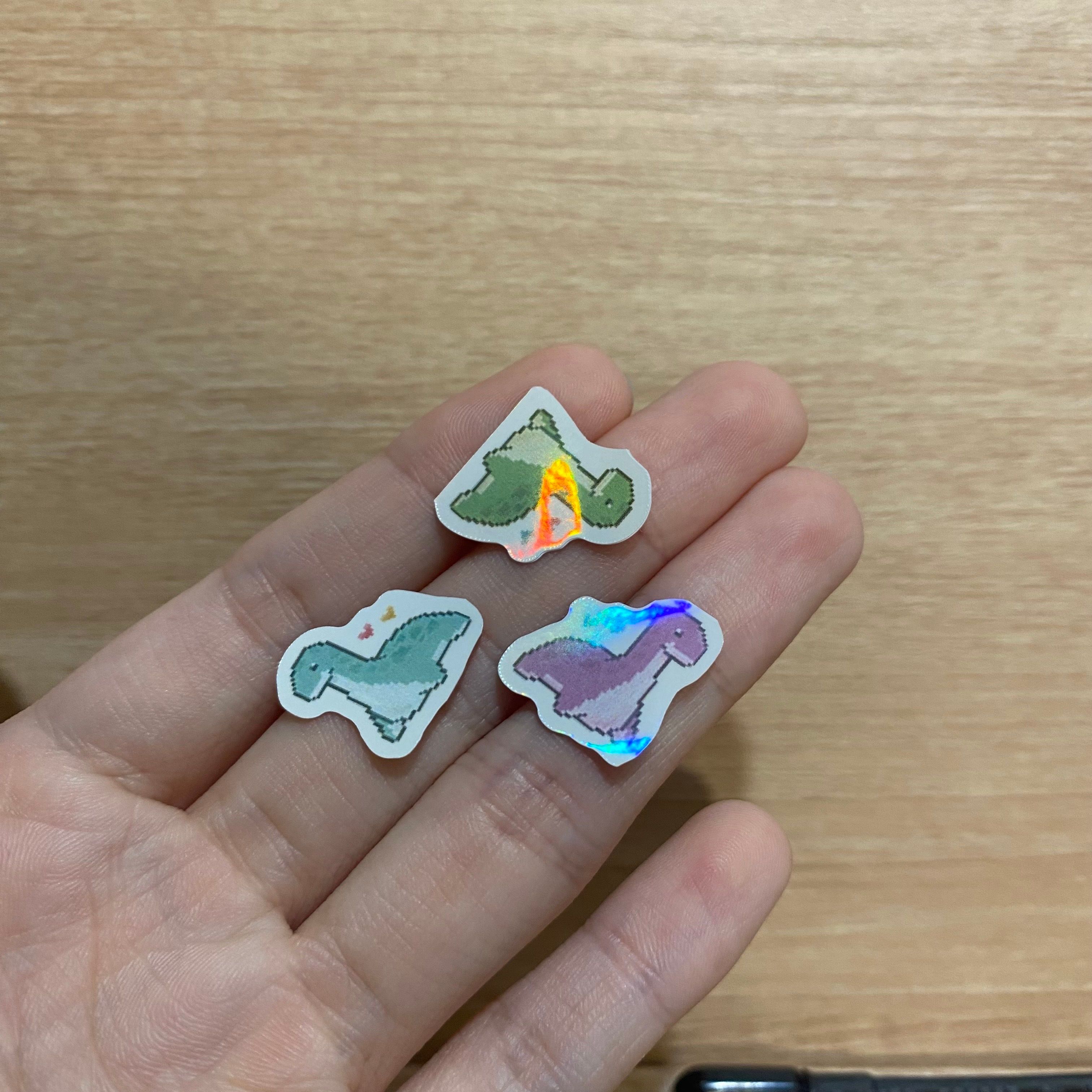 迷你尼斯三小隻_極光膜貼紙
