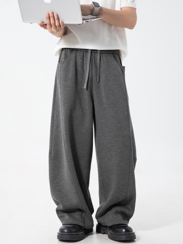 彎刀垂墜分割運動褲