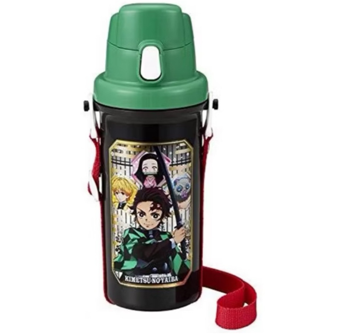 【出清下殺優惠】日本製 BANDAI 鬼滅之刃 塑膠水壺 AG抑菌 水壺 壺 （600ML）
