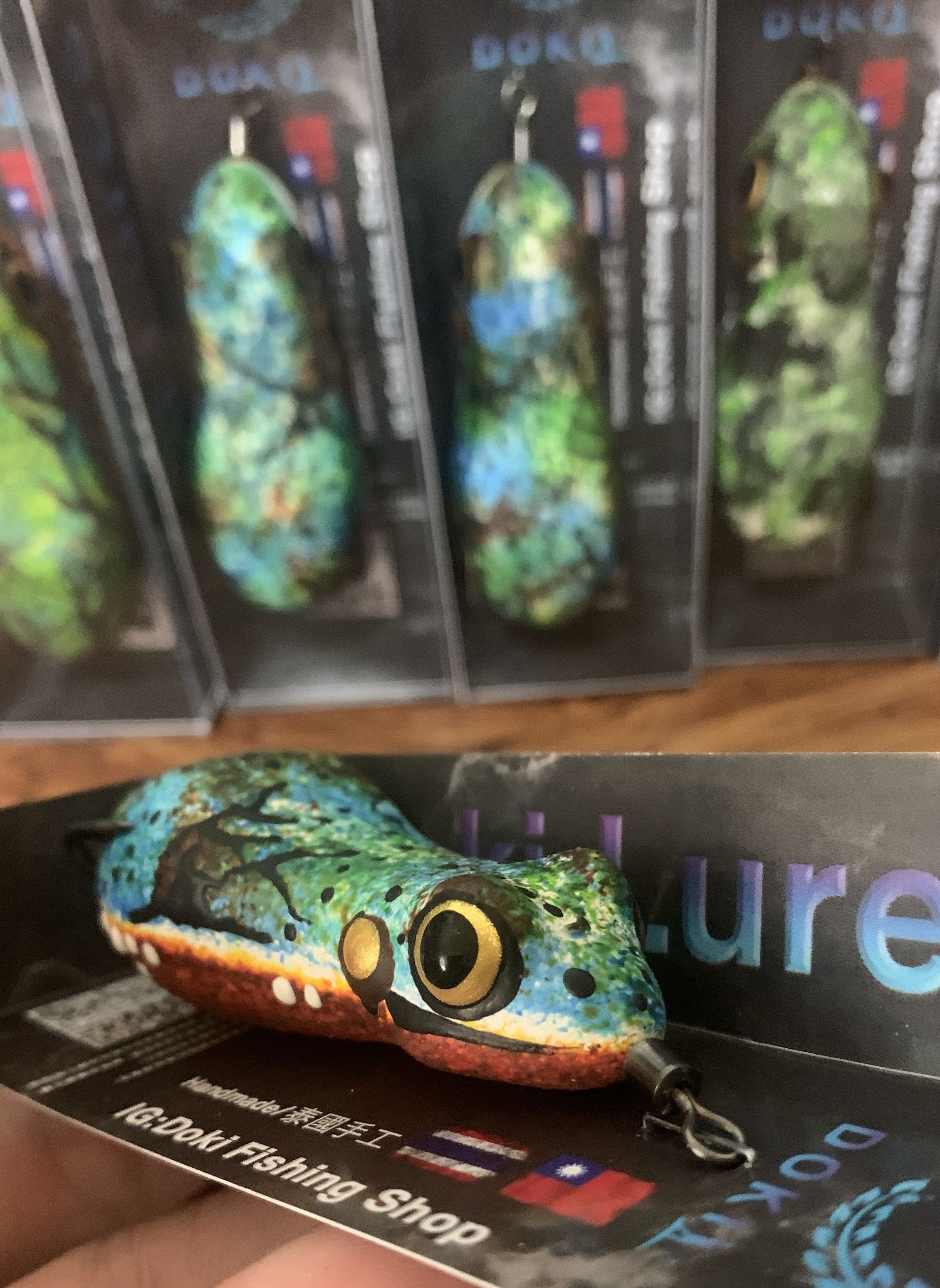🇹🇭泰國手工 泰國雷蛙 6.5cm/14g-無亮片 雷強 魚虎 呆呆 泰國鱧 188