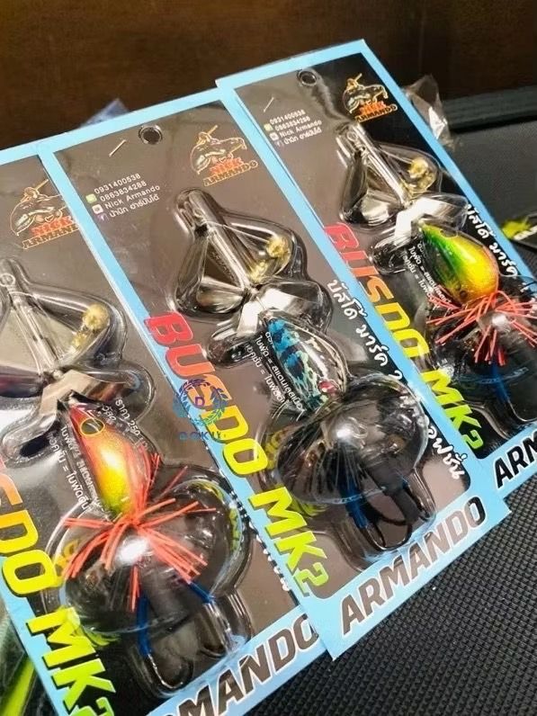 🇹🇭泰國 Nick Armando 高階敲擊型 21g｜3/0 魚鉤+不鏽鋼葉片 魚虎 巴雜多曼 21G防纏-雷強魚