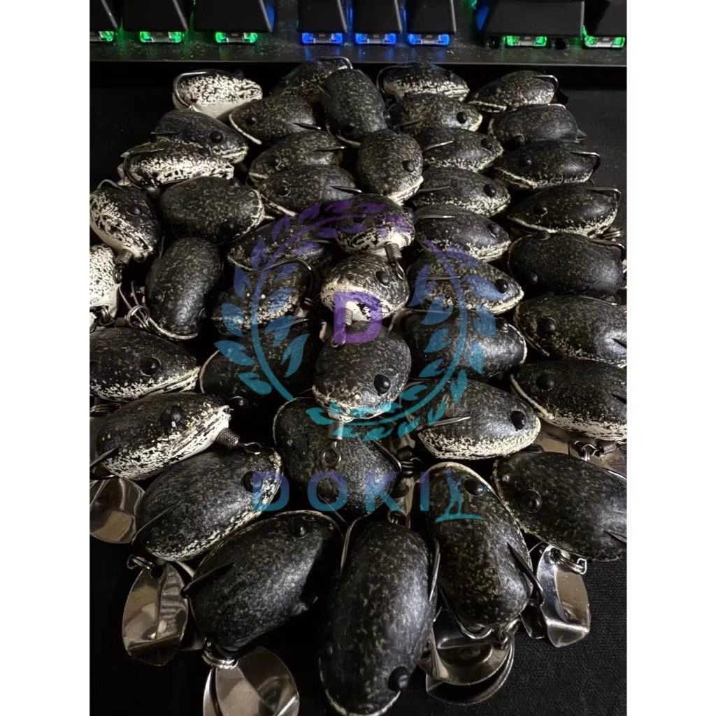 ⚠️匠心手工餌｜1:1高度還原微型獵物｜絕命鮕呆 3.0cm 188 雷魚 鮕呆 淡水擬真獵殺!