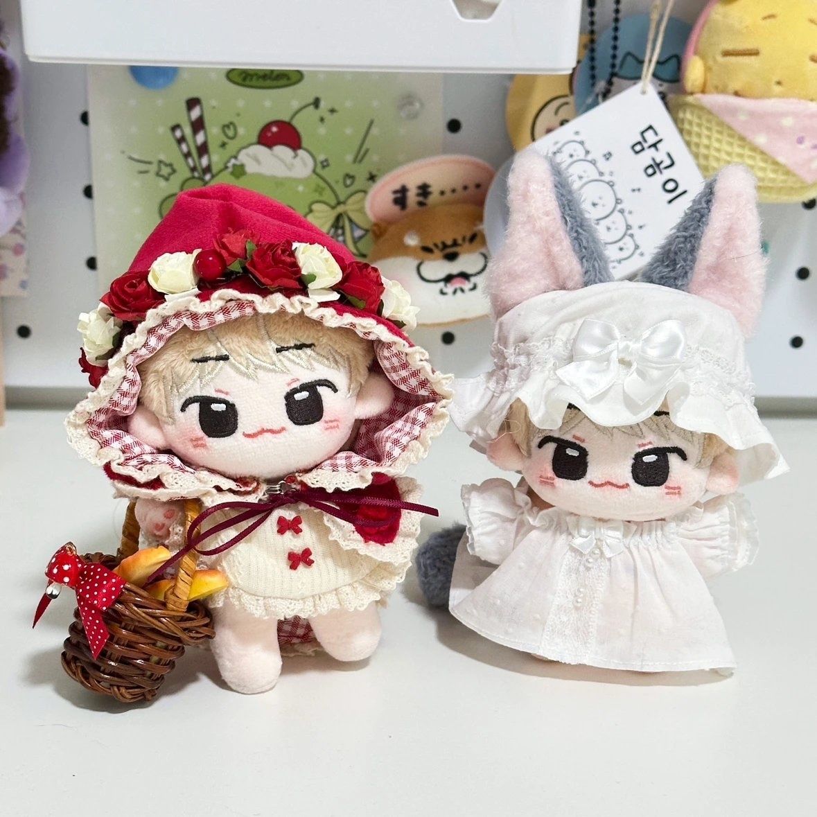 糖霜咩咩小紅帽+ 狼外婆set 10cm