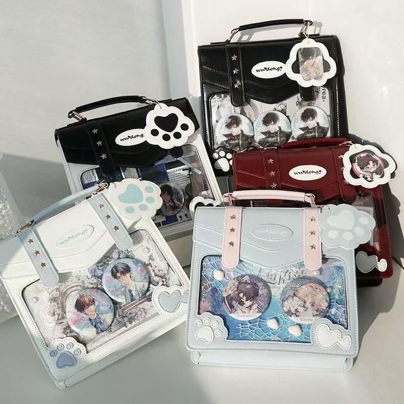 128.喵喵泡泡-包型超挺小箱包4色