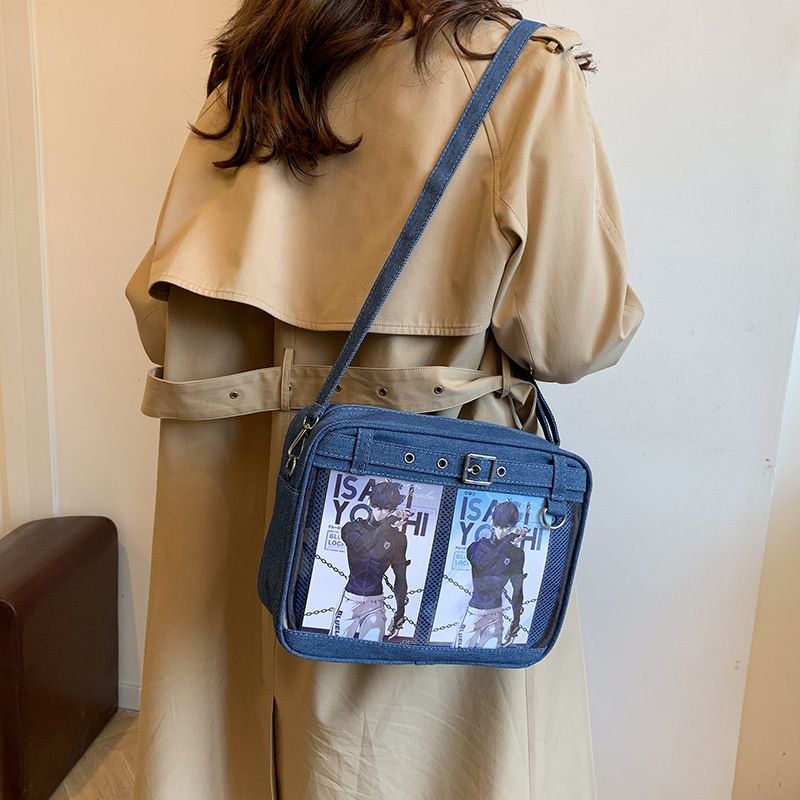 129.牛仔小方包-可側背日常痛包3色