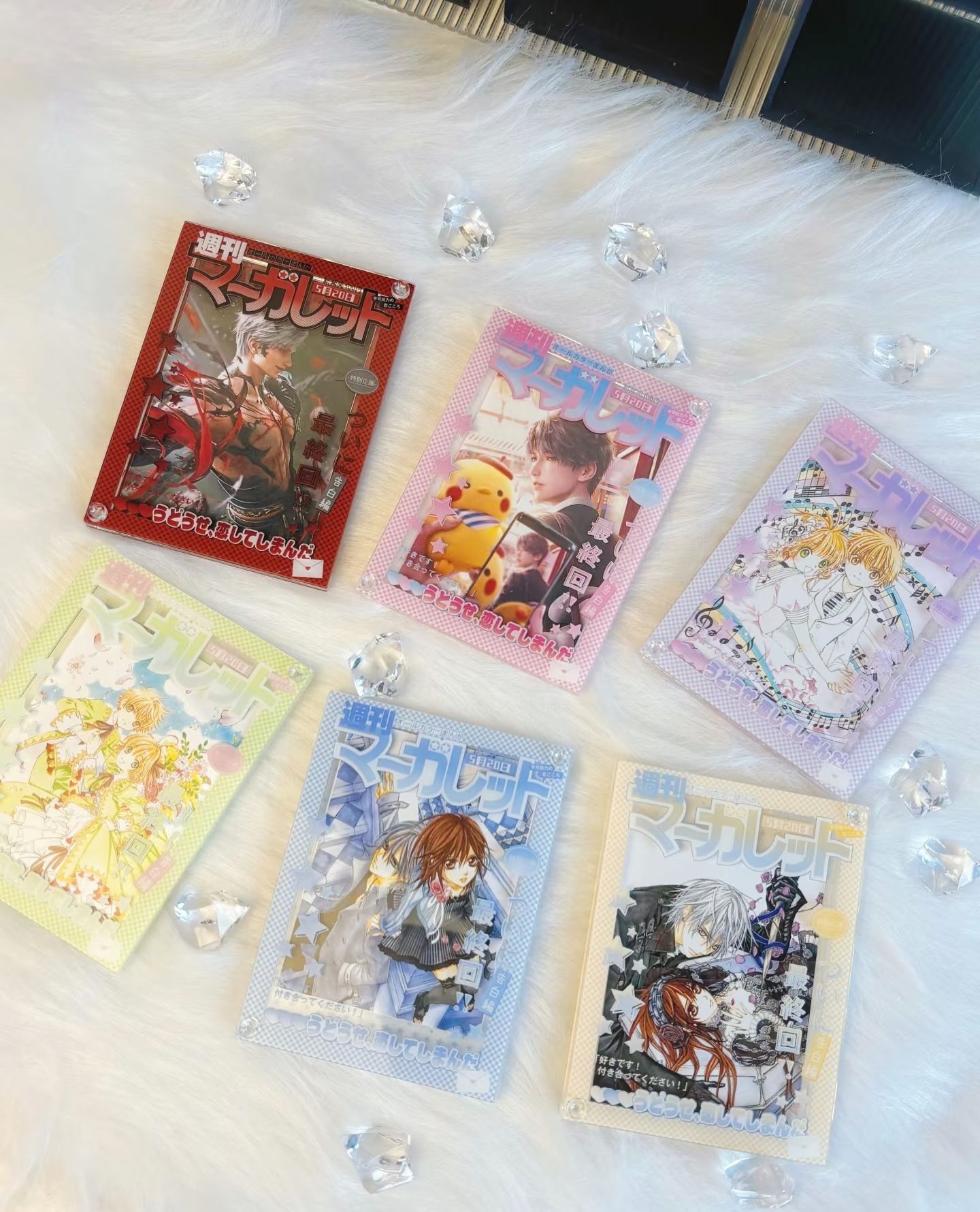 145.昭和雜誌-漫畫風壓克力卡套6色