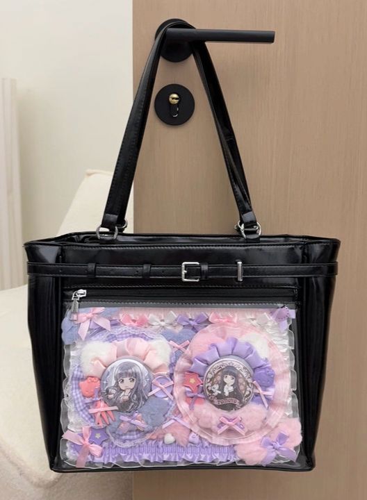 152.深灰迷霧-追星必備大痛層痛包一包多背4色