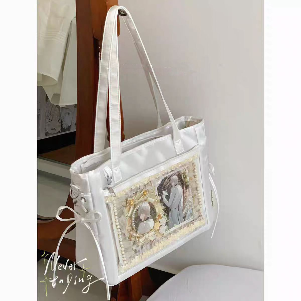 142.秋日漫步-大容量綁帶托特痛包6色