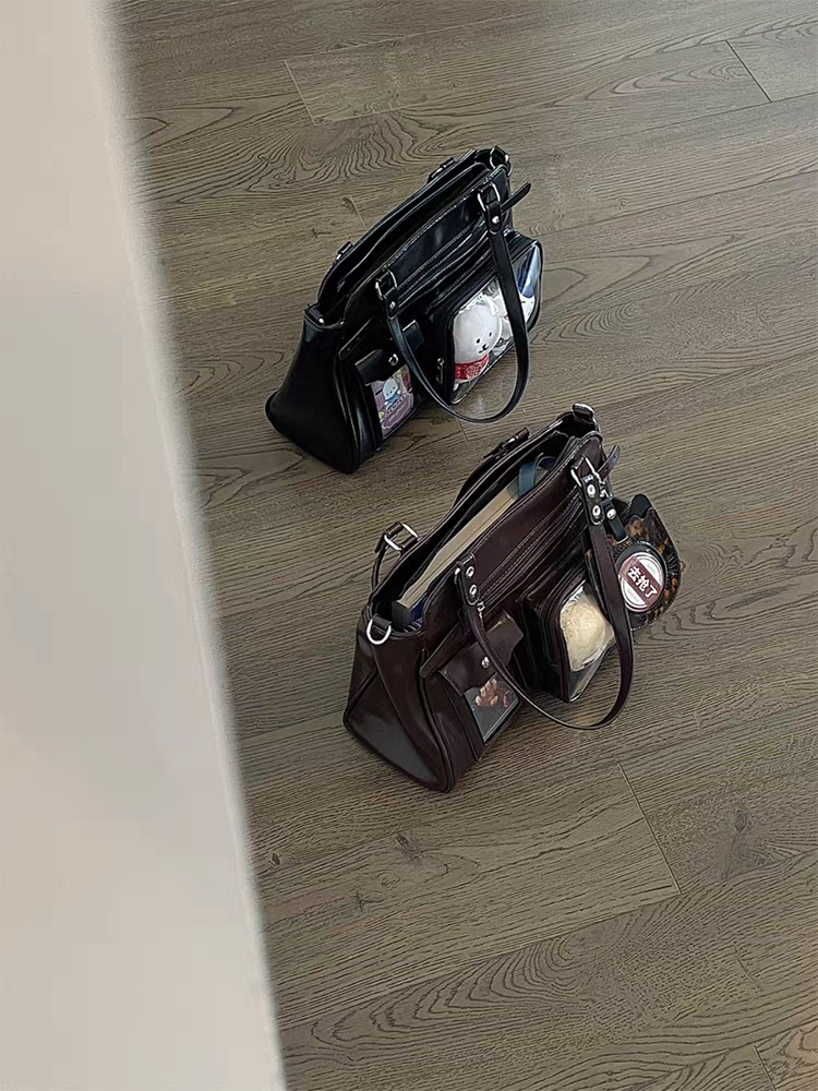 168.冬日辣妹-時尚娃卡兩用機車痛包7色