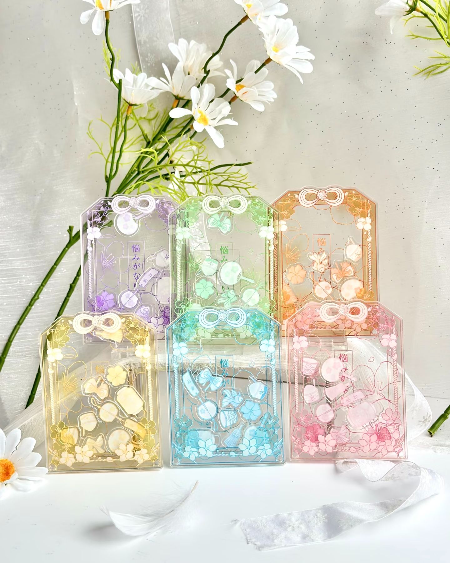 （新品）224.花間夢境-御守超透立牌卡套