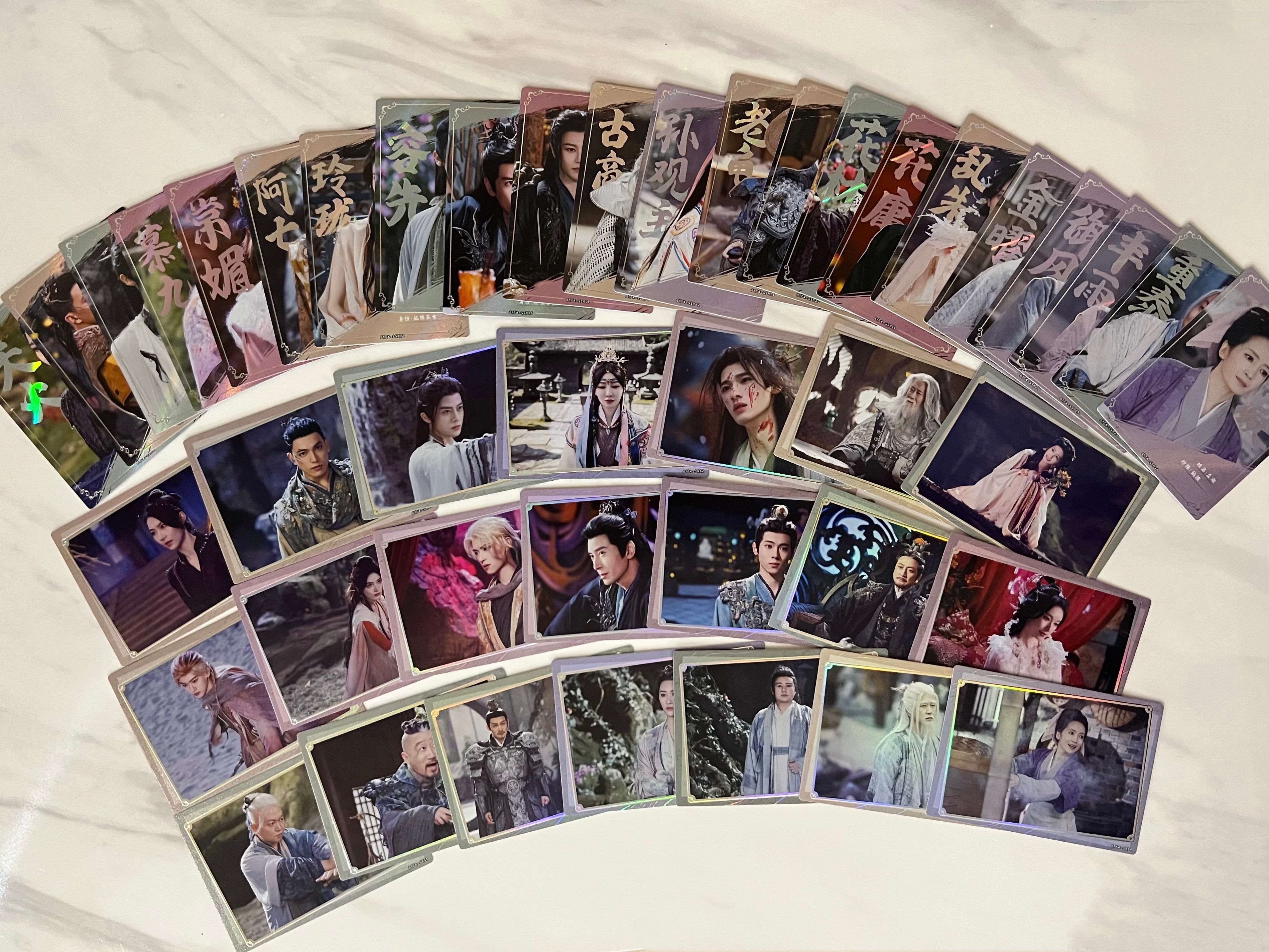 白月梵星 全配角（國內中文版）