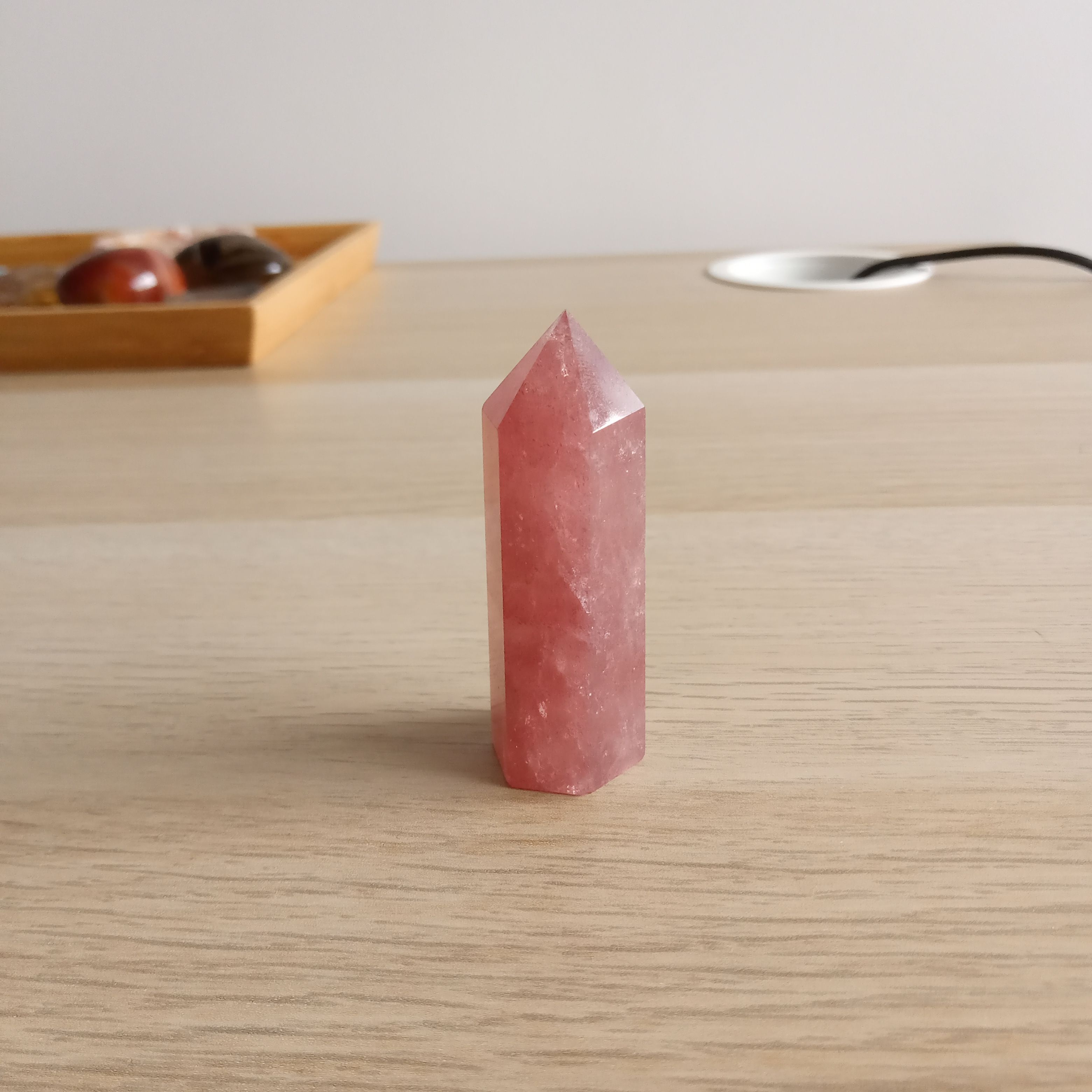草莓晶晶柱