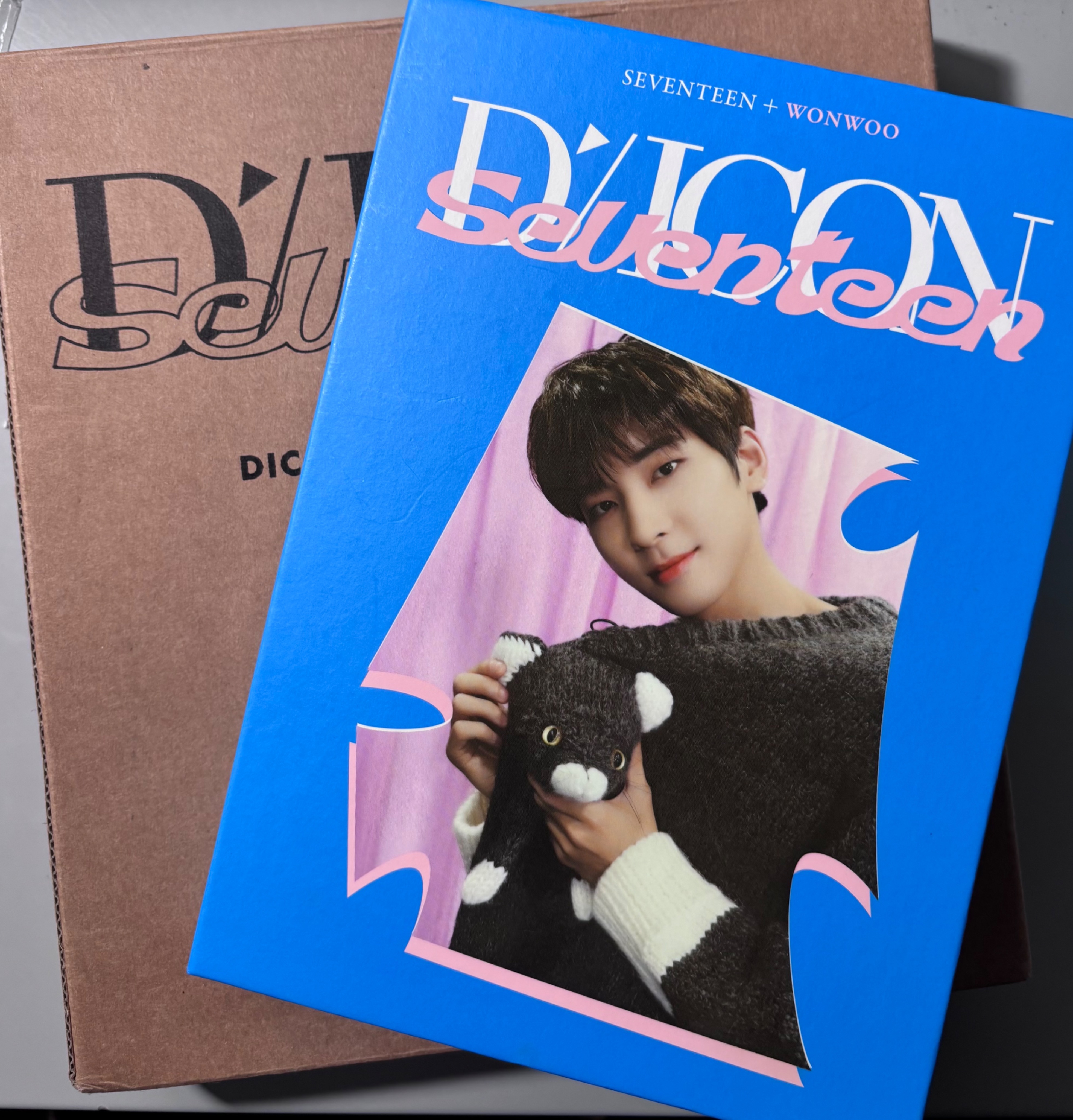 圓佑Dicon雜誌含全部小卡組合（卡冊有損壞）