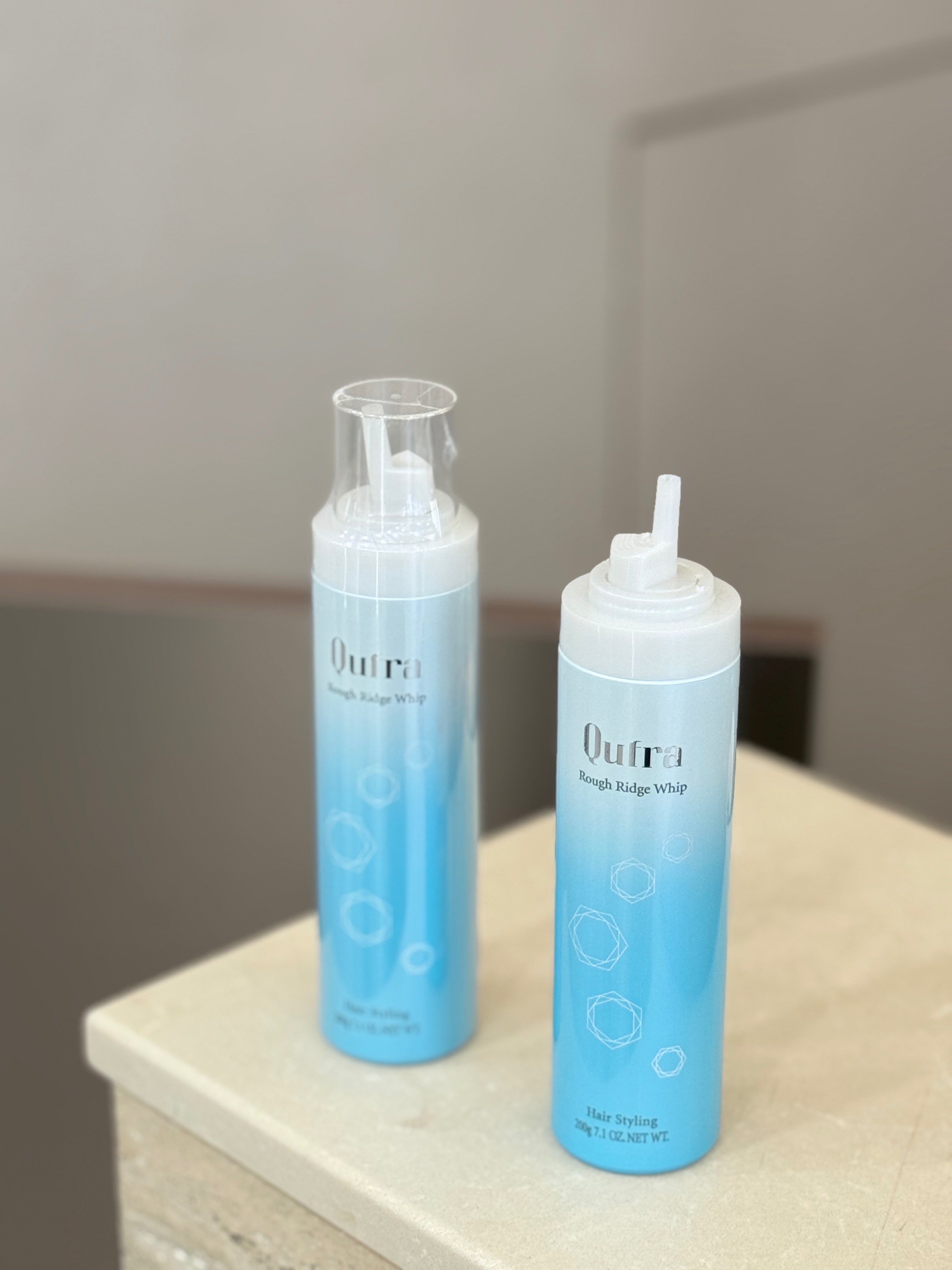 Qufra 雪球藍造型慕斯🩵900g