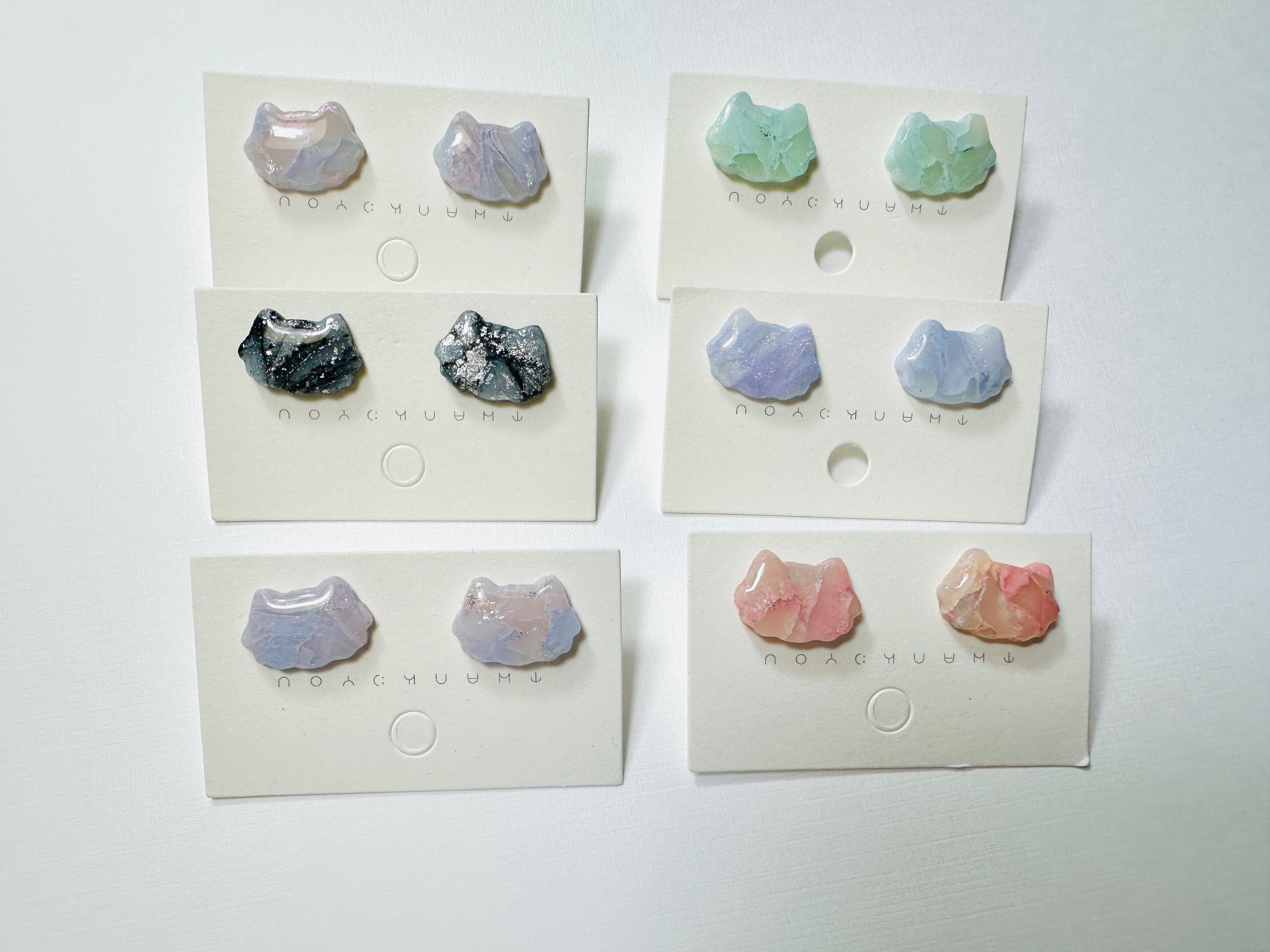 大貓咪耳針316鋼（可改夾請備註）貼耳