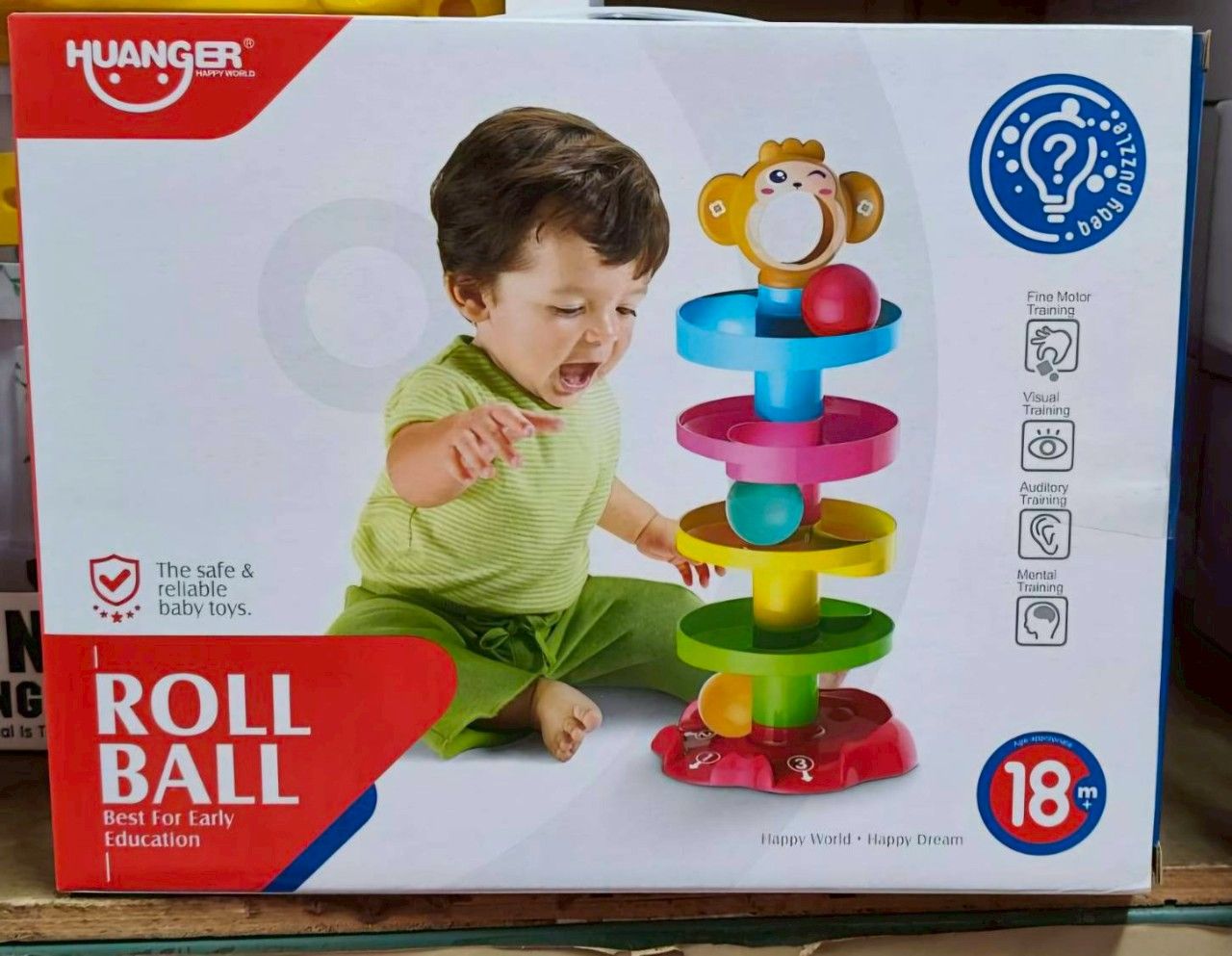 85.滾球軌道玩具組