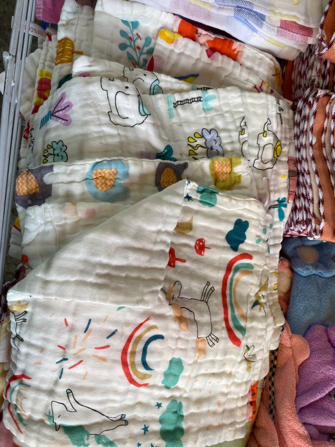 9.紗布大方巾25*25cm