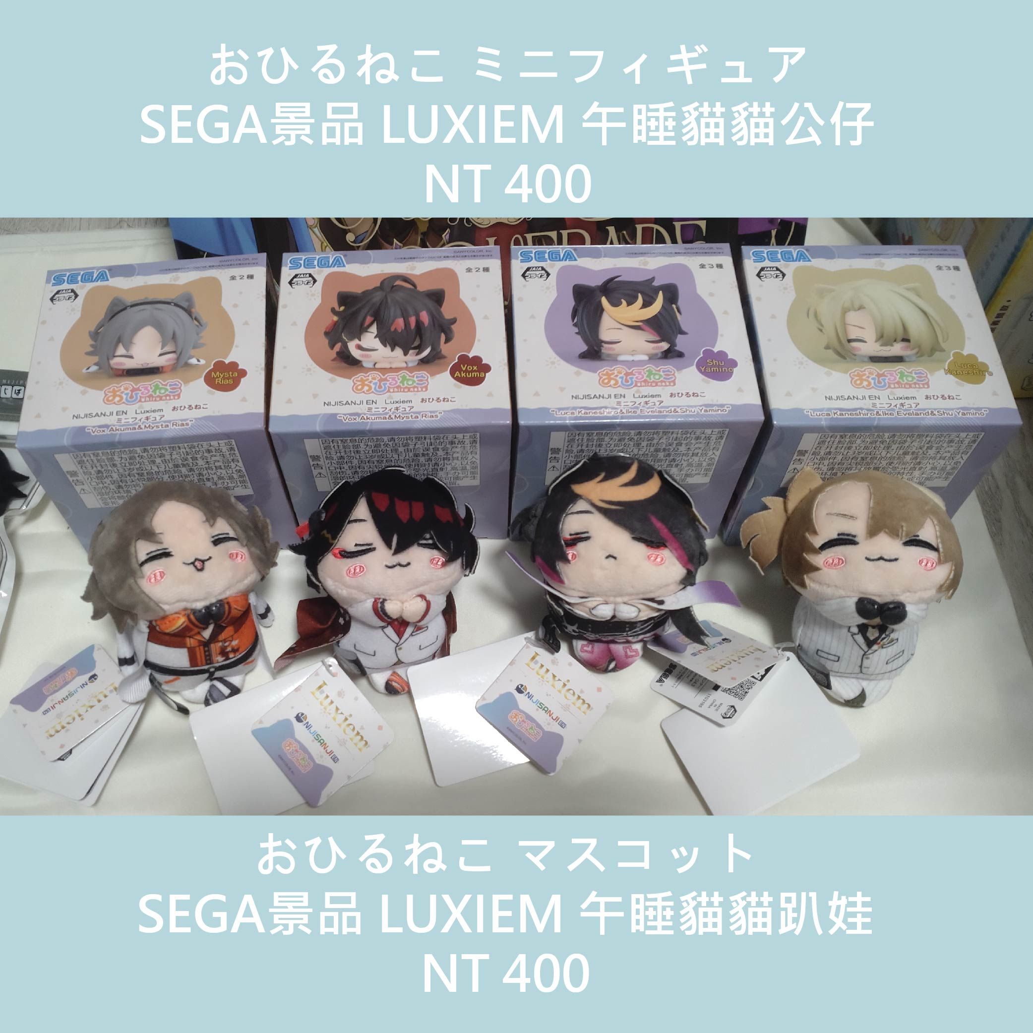 2023 SEGA景品 午睡貓貓 おひるねこ 趴娃＆公仔