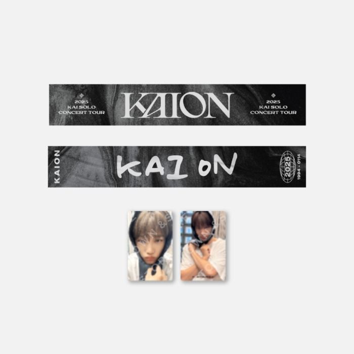 🐢【預購中】2025 KAI SOLO CONCERT TOUR ’KAION’演唱會周邊-手幅小卡組🐢