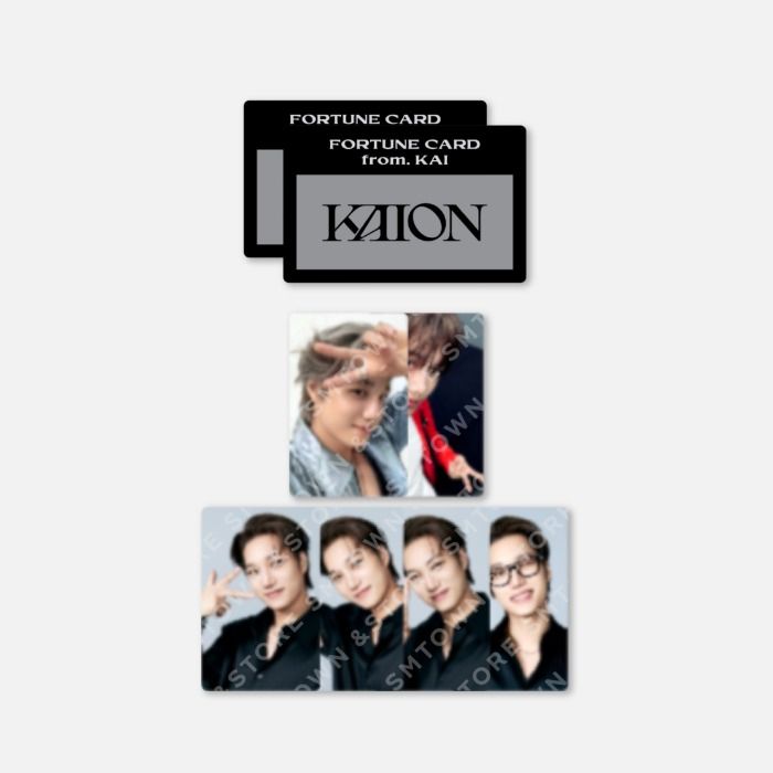 🐢【預購中】2025 KAI SOLO CONCERT TOUR ’KAION’演唱會周邊-隨機刮刮卡組🐢