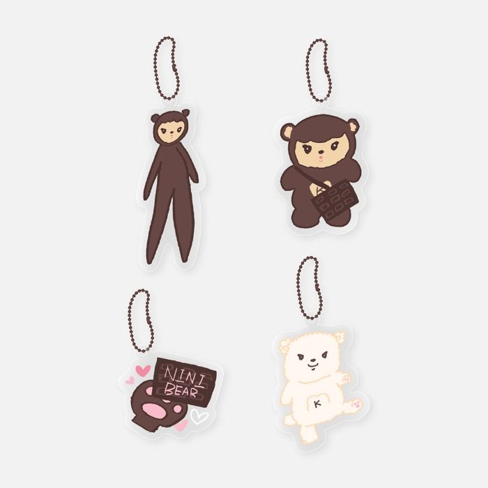 🐢【預購中】2025 KAI SOLO CONCERT TOUR ’KAION’演唱會周邊-隨機壓克力鑰匙圈🐢