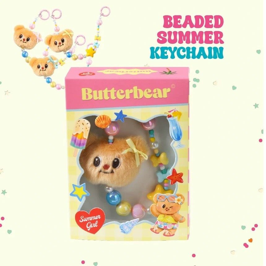 Butter Bear 吊飾