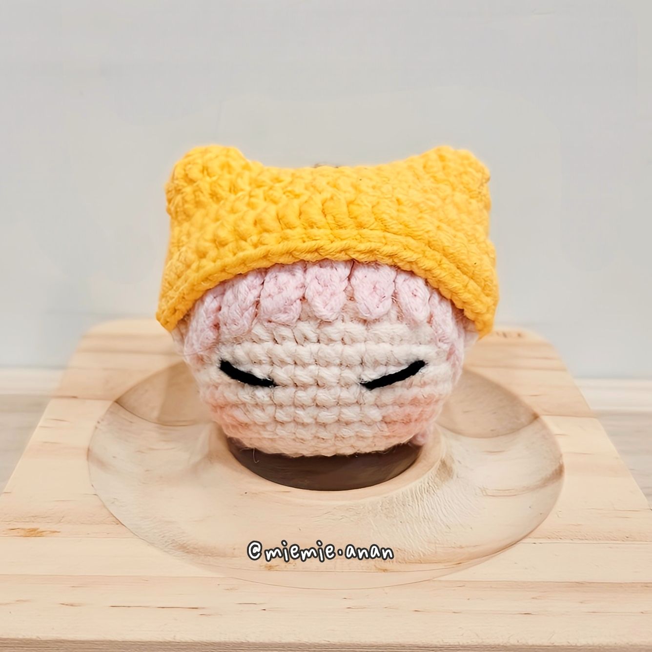 Seventeen 粉髮Hoshi虎帽吊飾