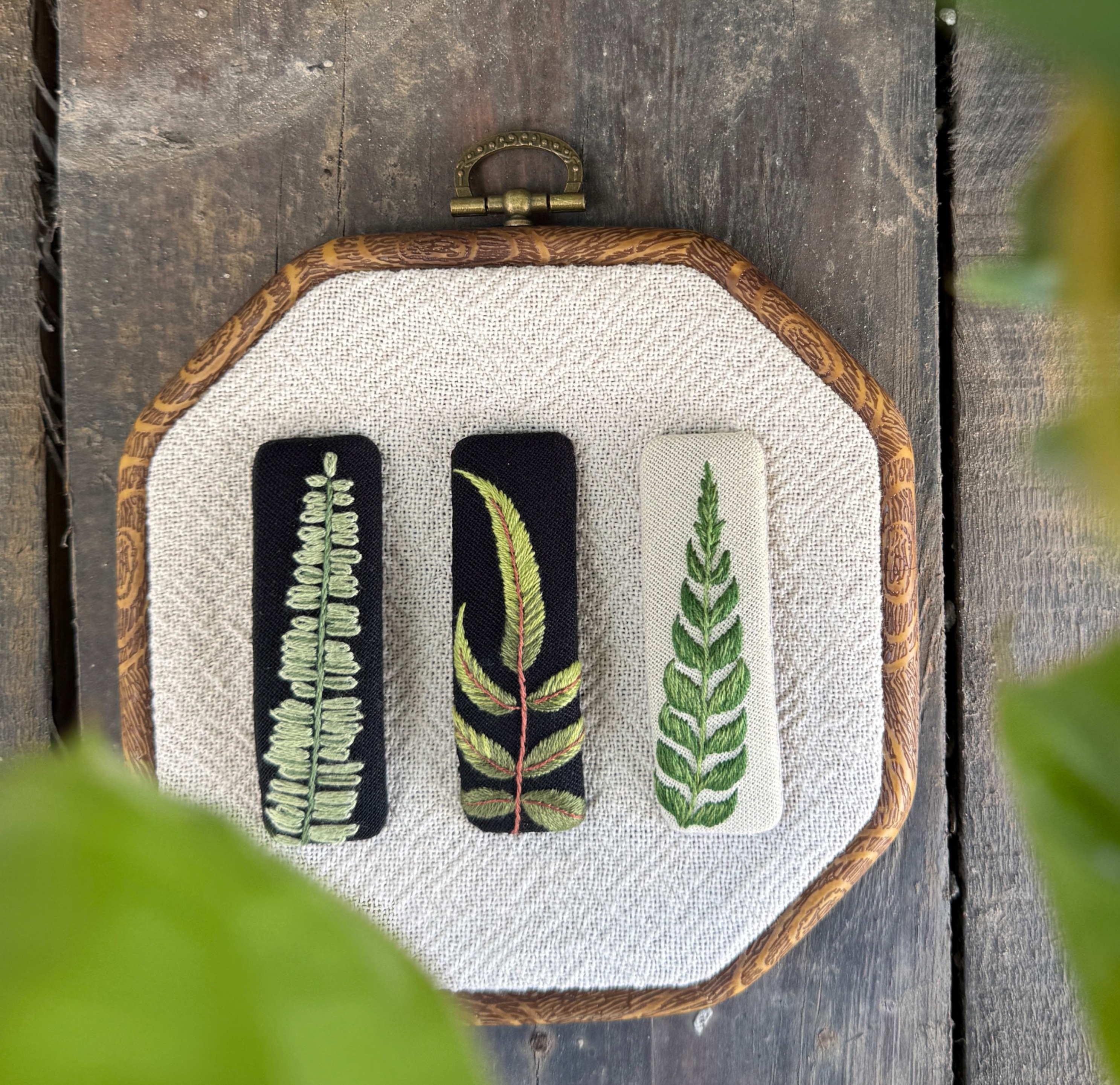 手工刺繡 收藏家系列髮夾