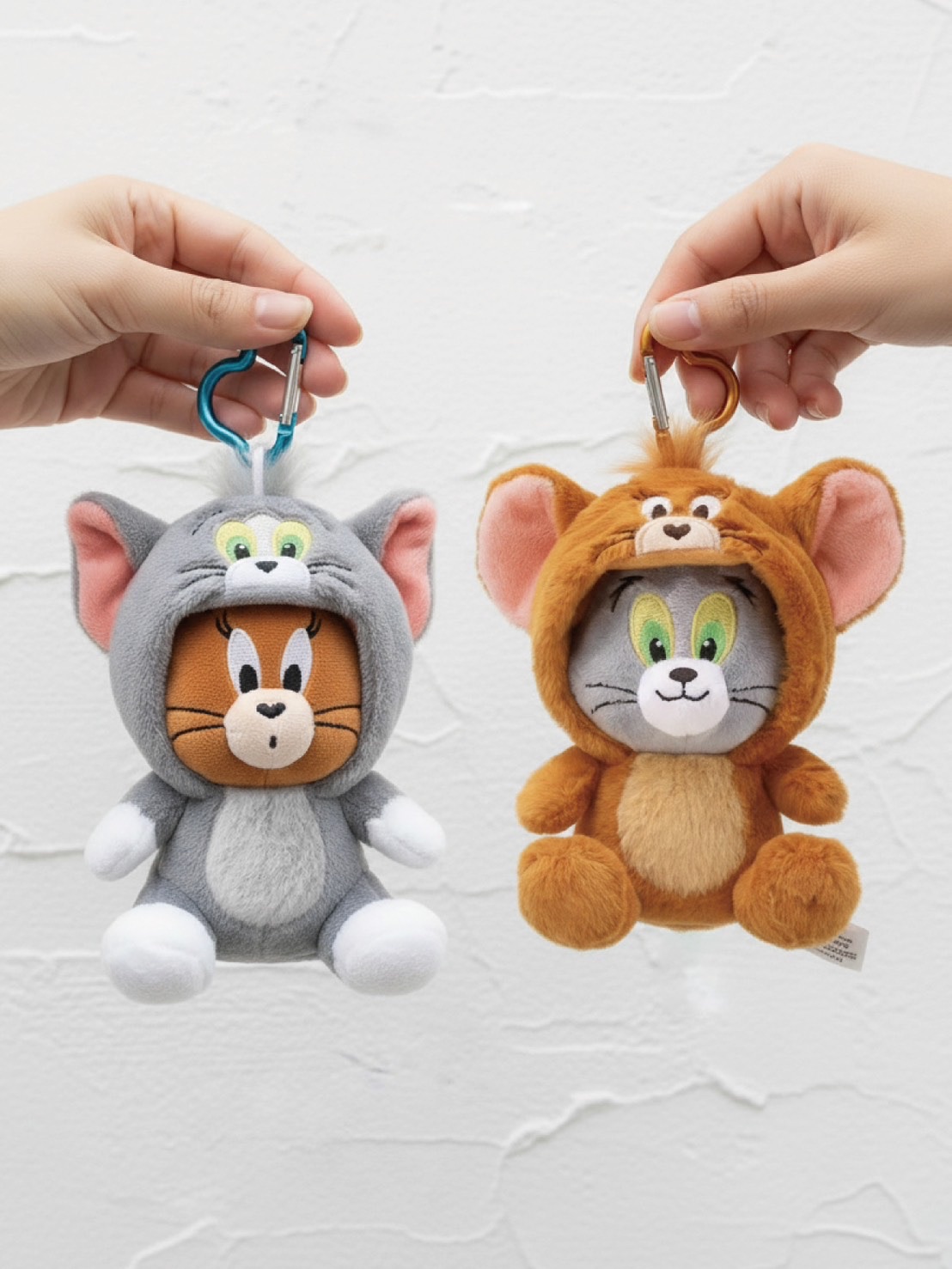 《現貨》正版 Tom＆Jerry 變裝娃娃吊飾 約11cm