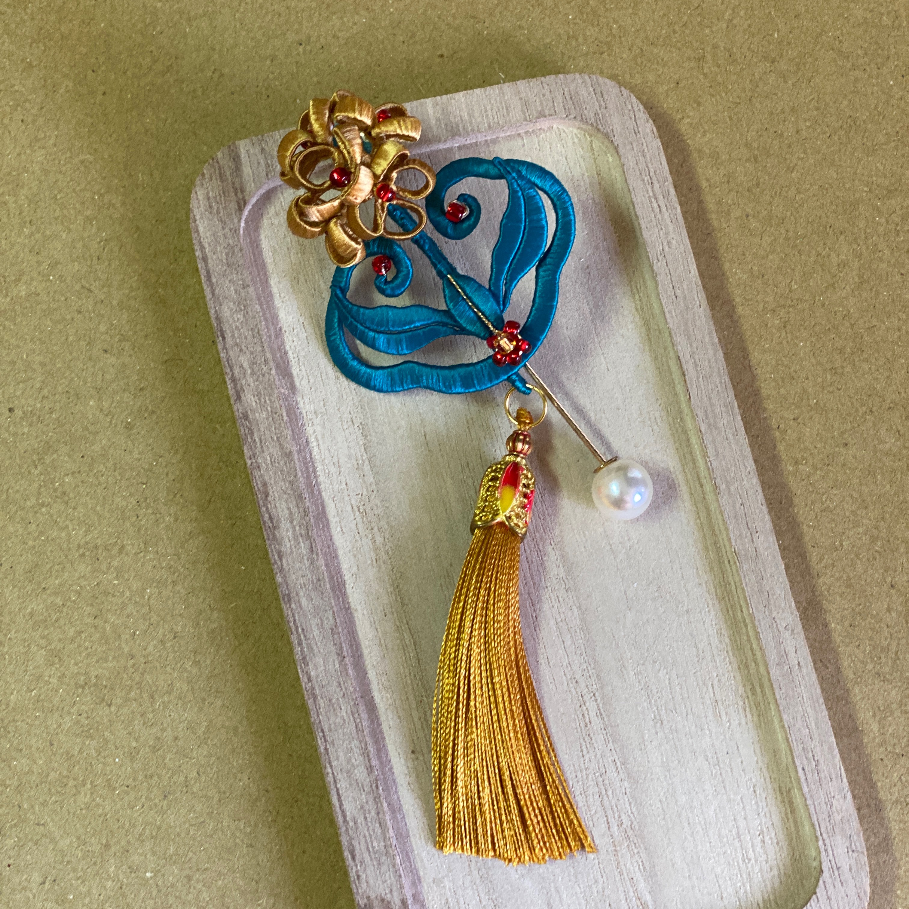 金公澤商鋪【福至圓滿如意別針】