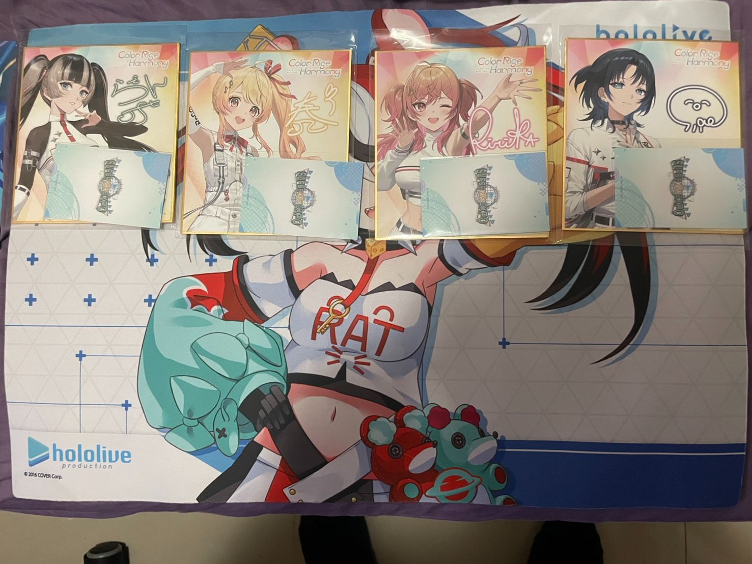 Hololive 6th 色紙