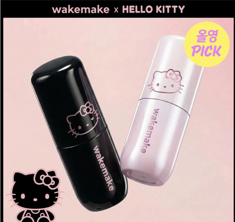 Wake Make x Hello Kitty聯名 水光唇釉